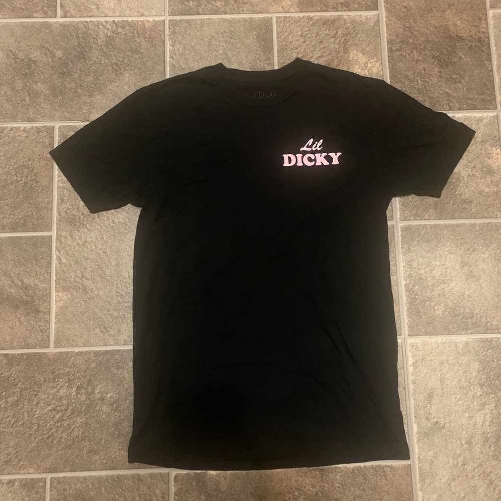 Lil Dicky Rapper Crew Jack Harlow Official Brand Band Tee Shirt Black Jew Fro